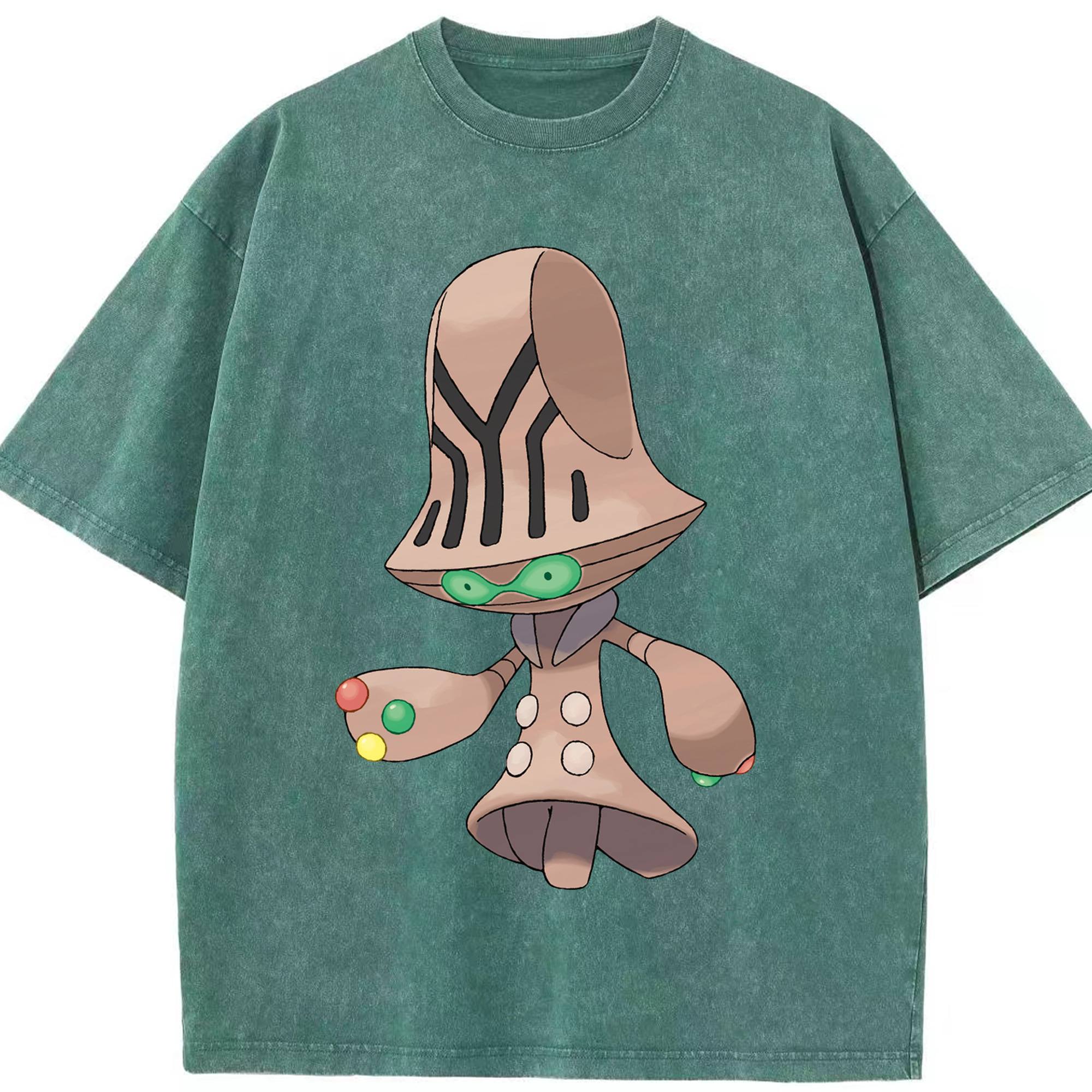 （画像用） ポケットモンスター Pokémon 綿100% ヴィンテージ風 半袖Tシャツ（フロントプリント）